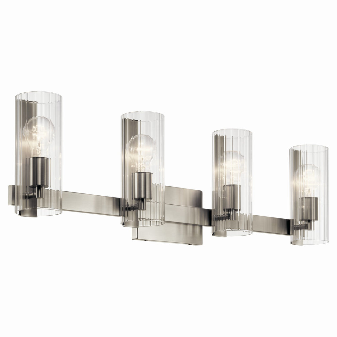 Kichler Canada - 55169NI - Four Light Vanity - Jemsa - Brushed Nickel