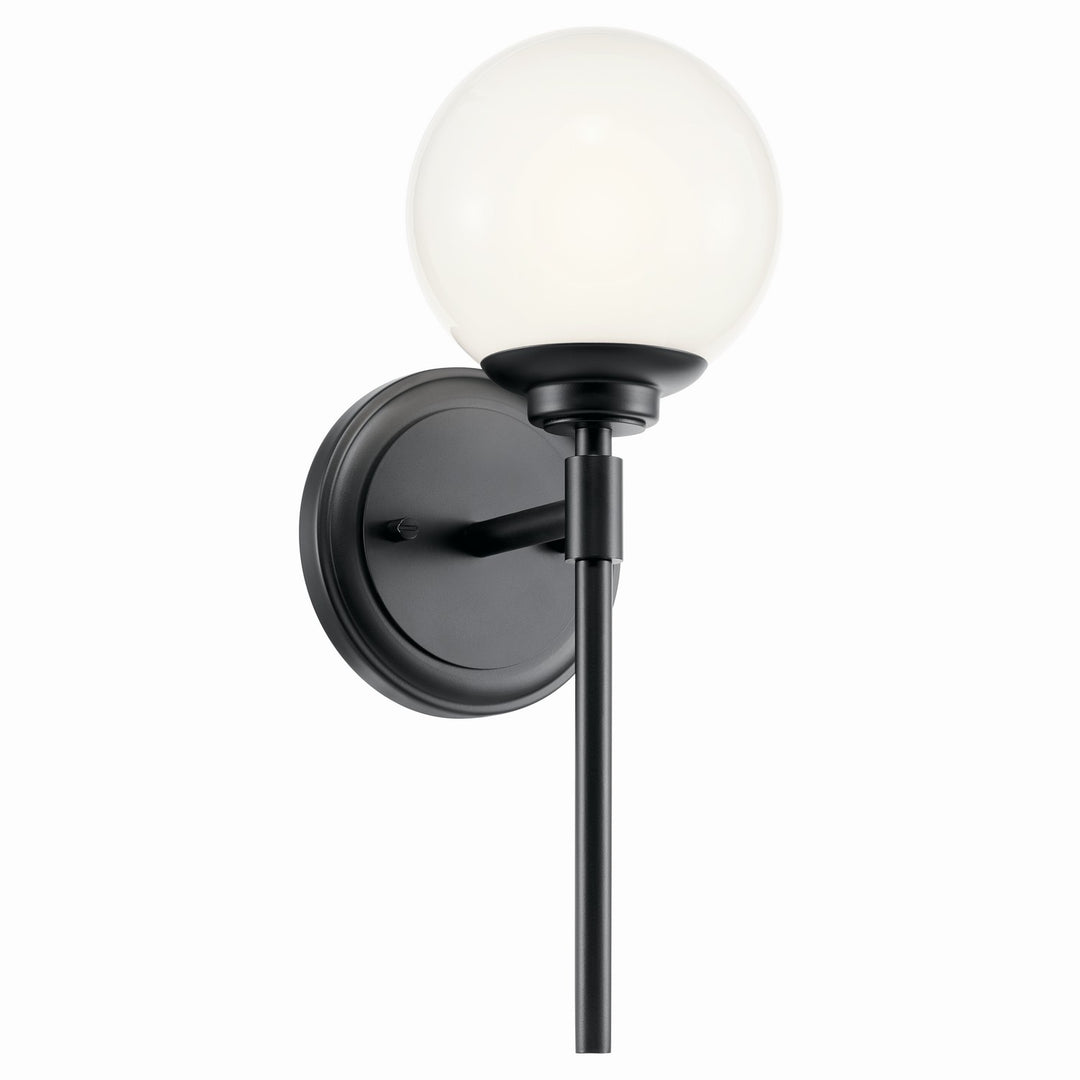 Kichler Canada - 55170BK - One Light Wall Sconce - Benno - Black