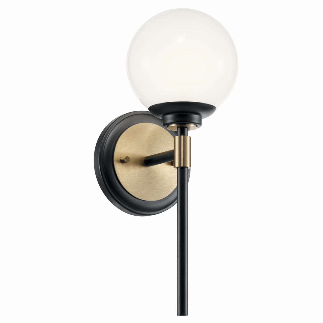 Kichler Canada - 55170BKCPZ - One Light Wall Sconce - Benno - Black