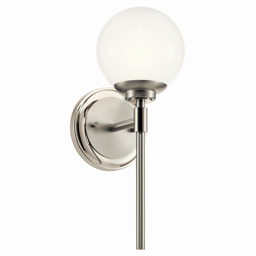 Kichler Canada - 55170PN - One Light Wall Sconce - Benno - Polished Nickel