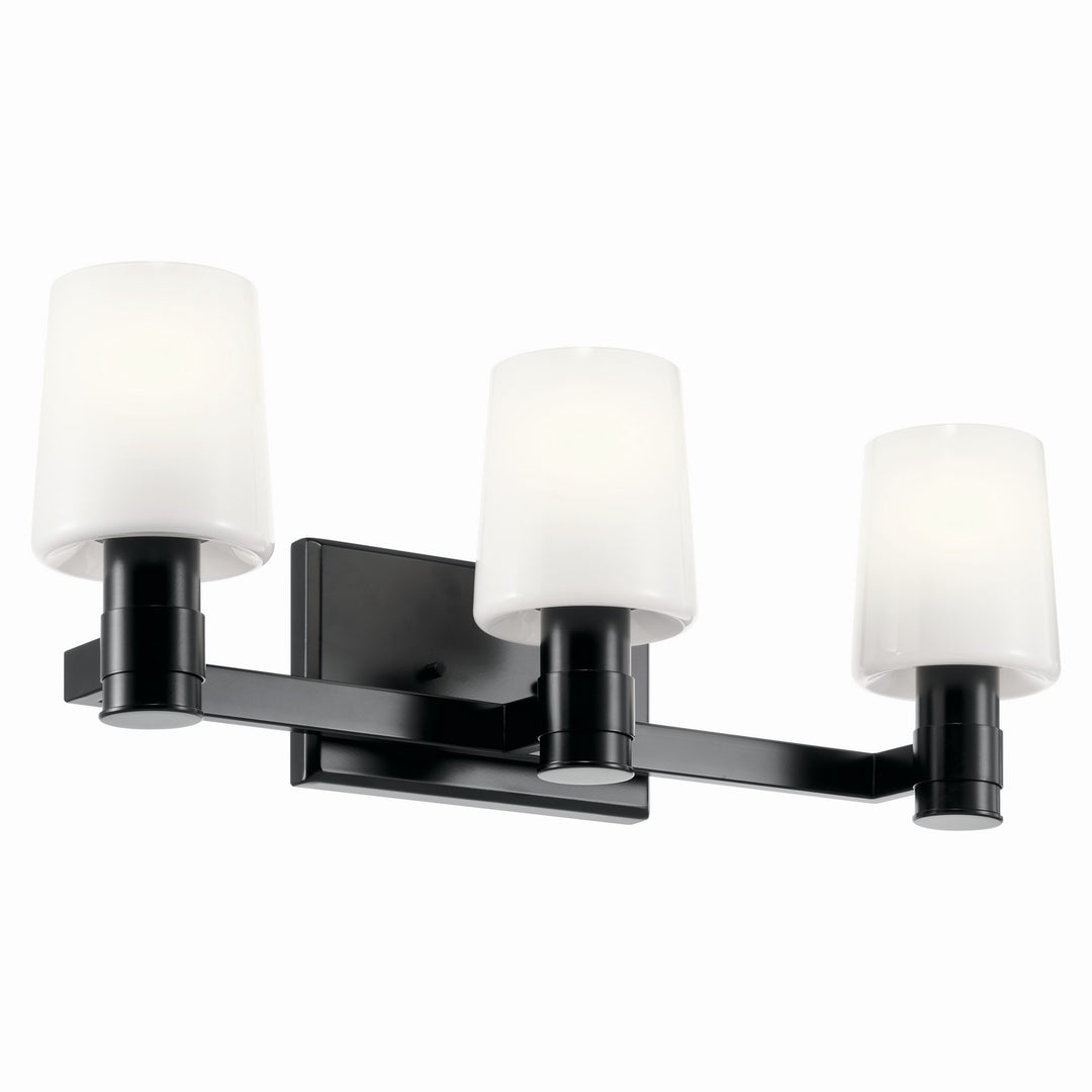 Kichler Canada - 55176BK - Three Light Vanity - Adani - Black