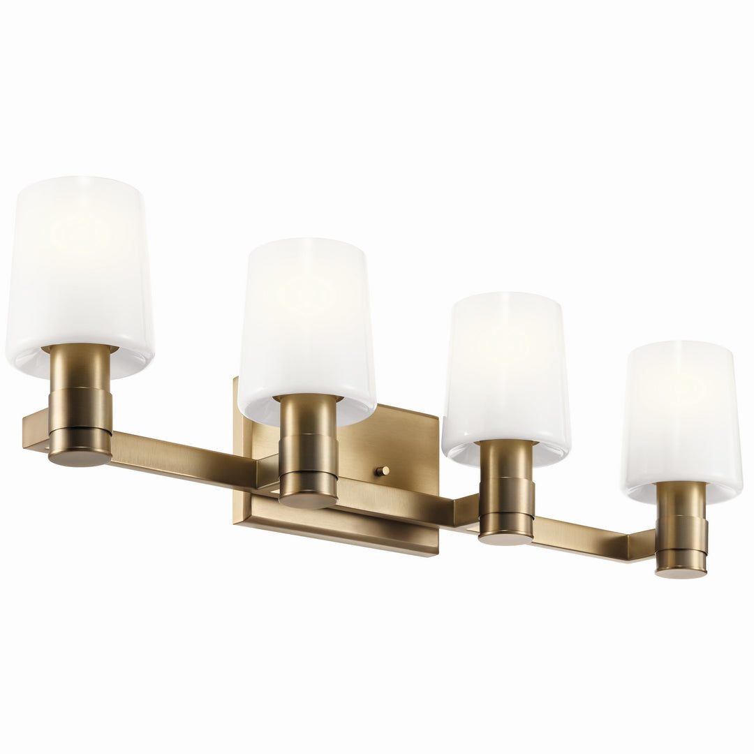 Kichler Canada - 55177CPZ - Four Light Vanity - Adani - Champagne Bronze