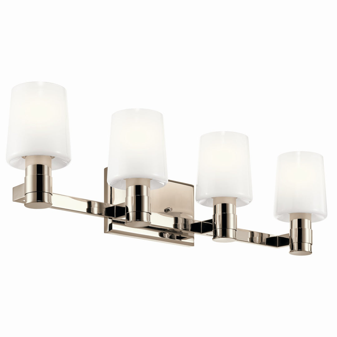 Kichler Canada - 55177PN - Four Light Vanity - Adani - Polished Nickel
