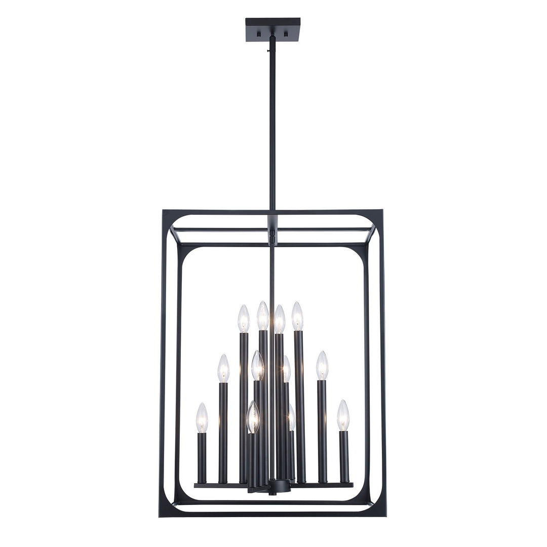 Ruby Ridge 12 Light Pendant in Black - available from The Lighting Shoppe, trusted by Canadian homeowners