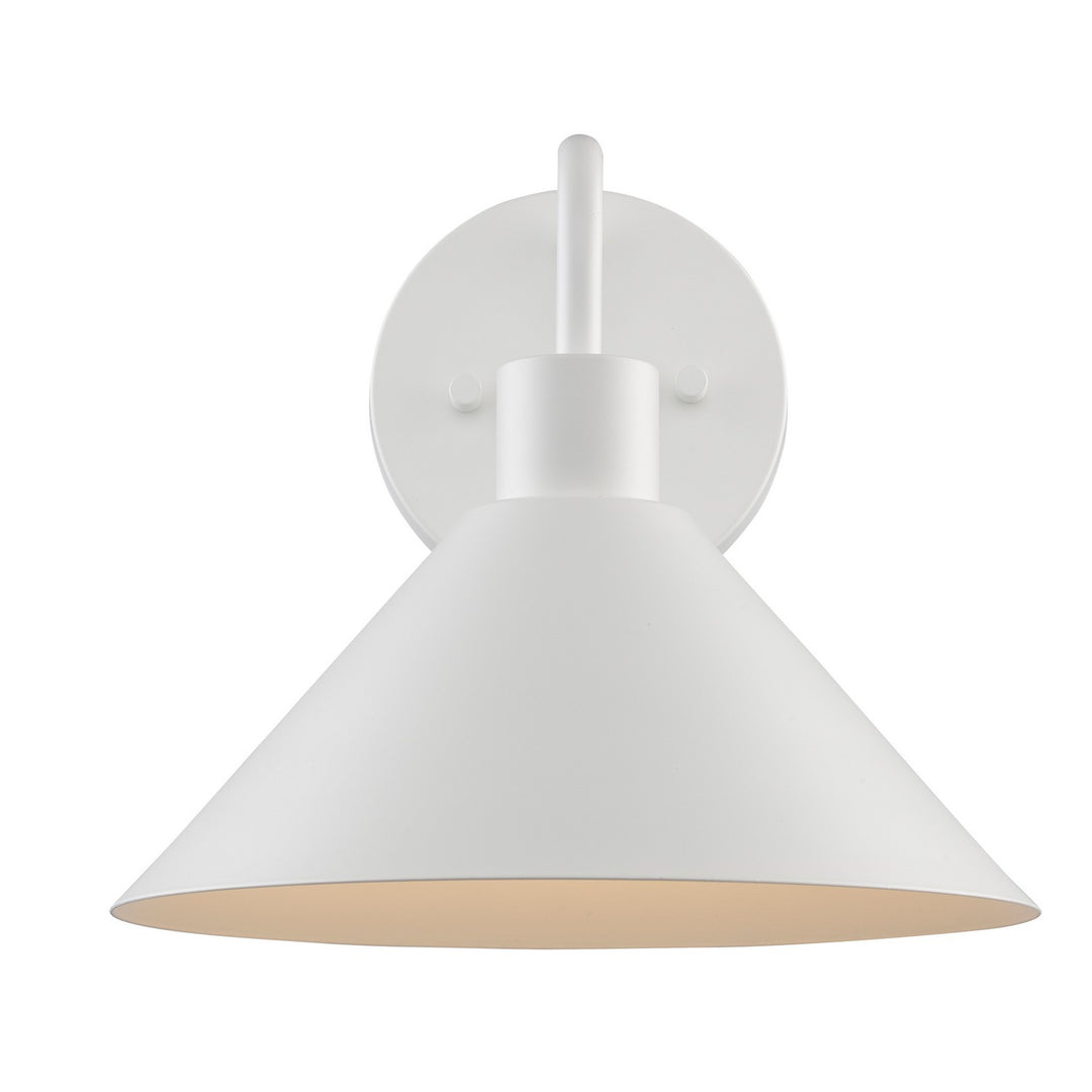 Roscoe One Light Wall Sconce in White - available from The Lighting Shoppe, trusted by Canadian homeowners