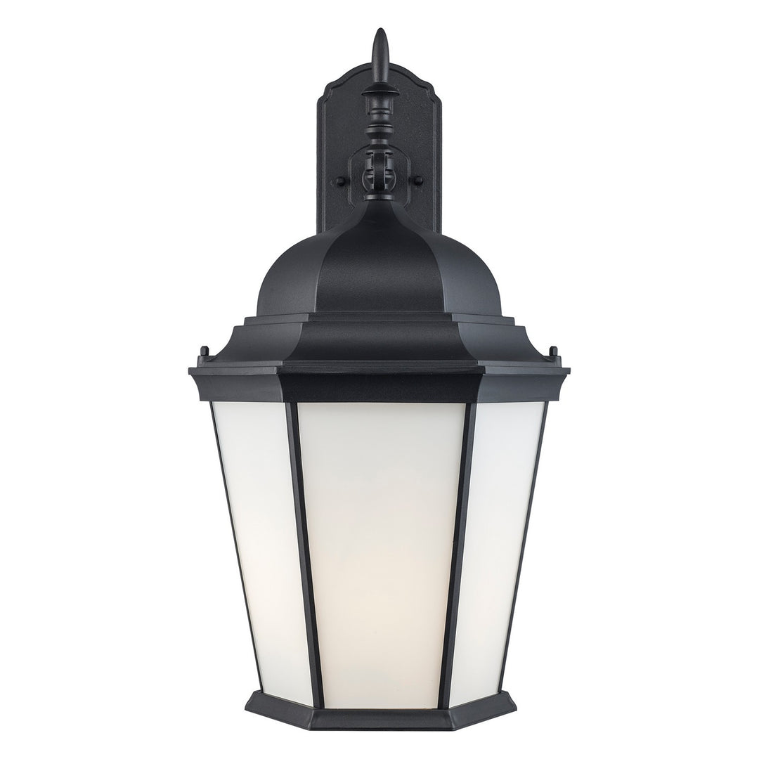 Eldlight Three Light Outdoor Wall Lantern in Black - available from The Lighting Shoppe, trusted by Canadian homeowners