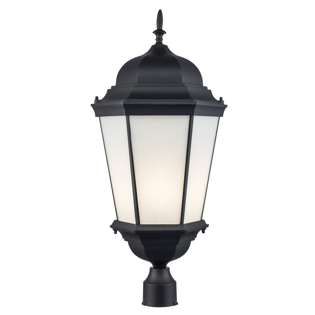Eldlight Three Light Outdoor Post Lamp in Black - available from The Lighting Shoppe, trusted by Canadian homeowners