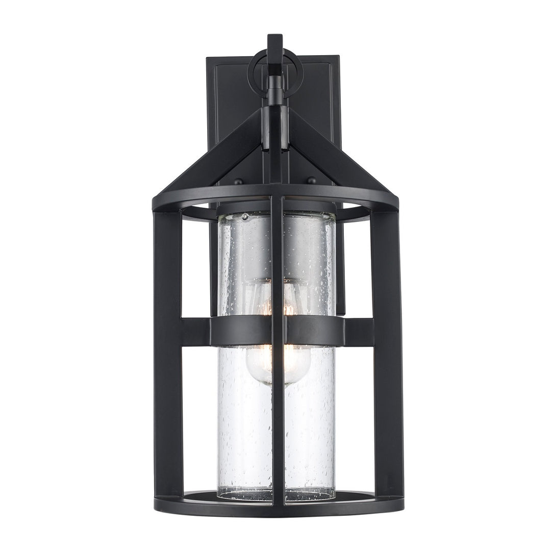 Prado One Light Outdoor Wall Lantern in Black - available from The Lighting Shoppe, trusted by Canadian homeowners