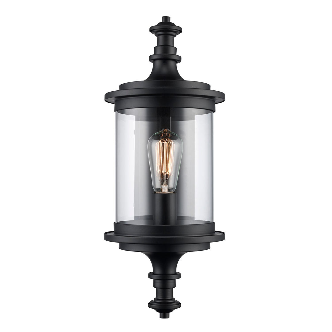 PathLume One Light Outdoor Wall Lantern in Black - available from The Lighting Shoppe, trusted by Canadian homeowners