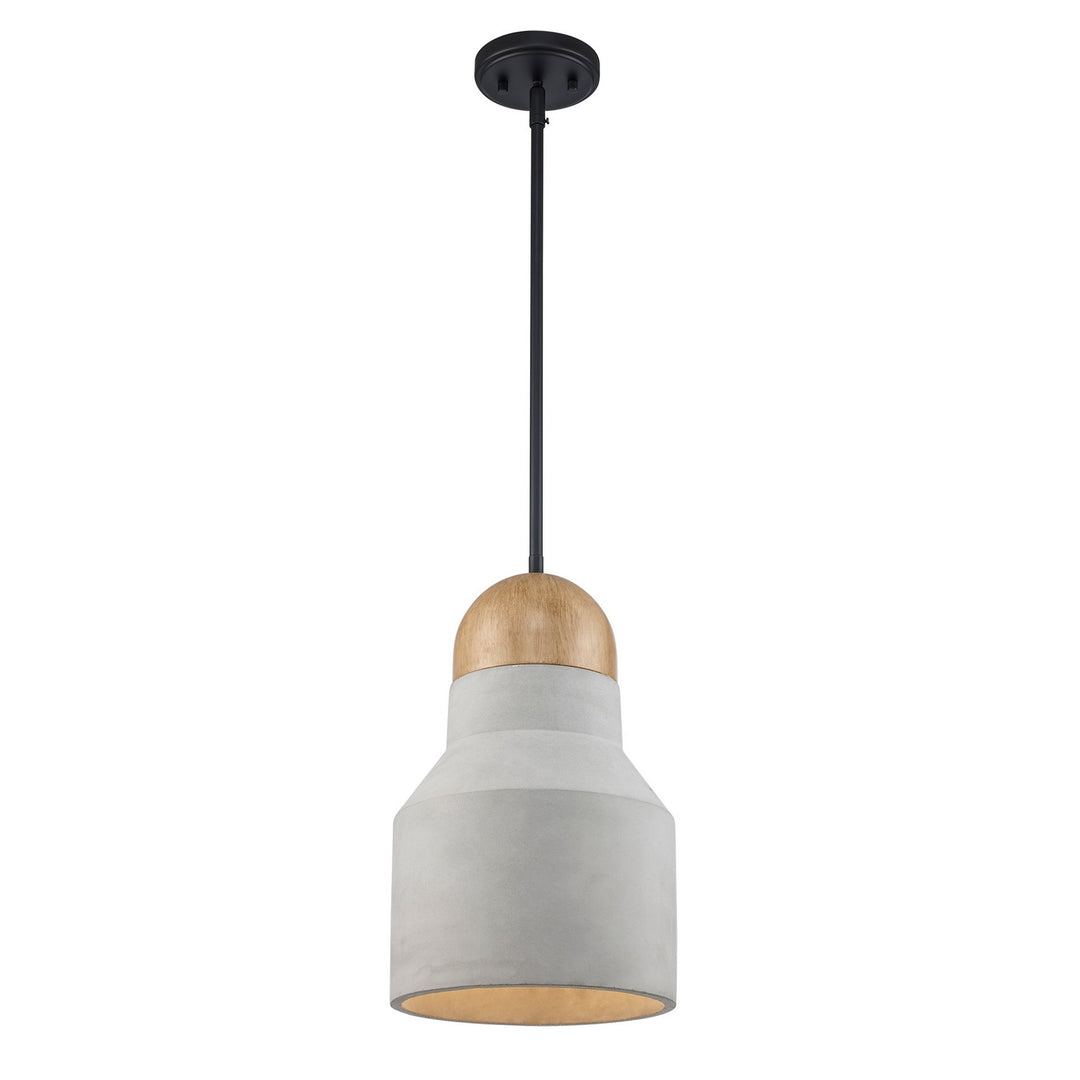 UrbanConcrete One Light Pendant in Black - available from The Lighting Shoppe, trusted by Canadian homeowners