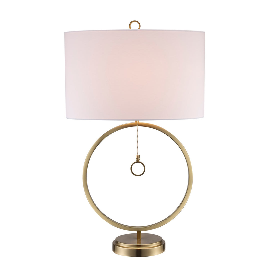 Marin One Light Table Lamp in Antique Gold - available from The Lighting Shoppe, trusted by Canadian homeowners