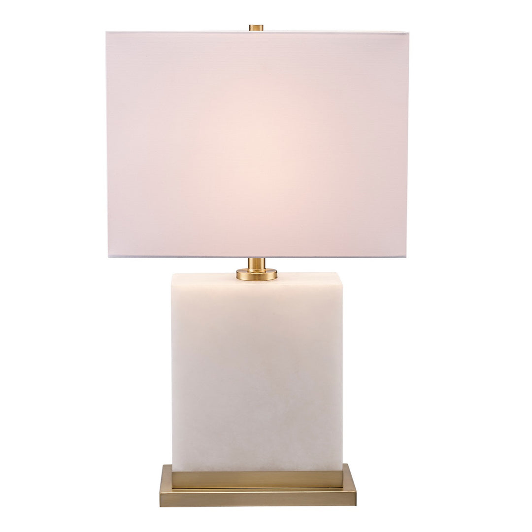 Evadne One Light Table Lamp in Antique Gold - available from The Lighting Shoppe, trusted by Canadian homeowners