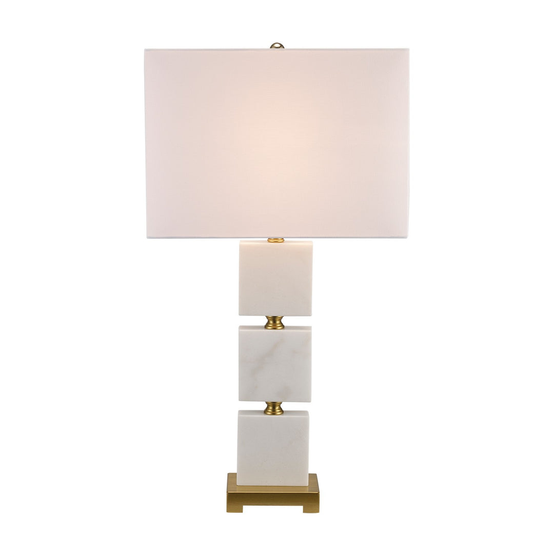 Laurel One Light Table Lamp in Weathered Gold - Antique Gold - available from The Lighting Shoppe, trusted by Canadian homeowners