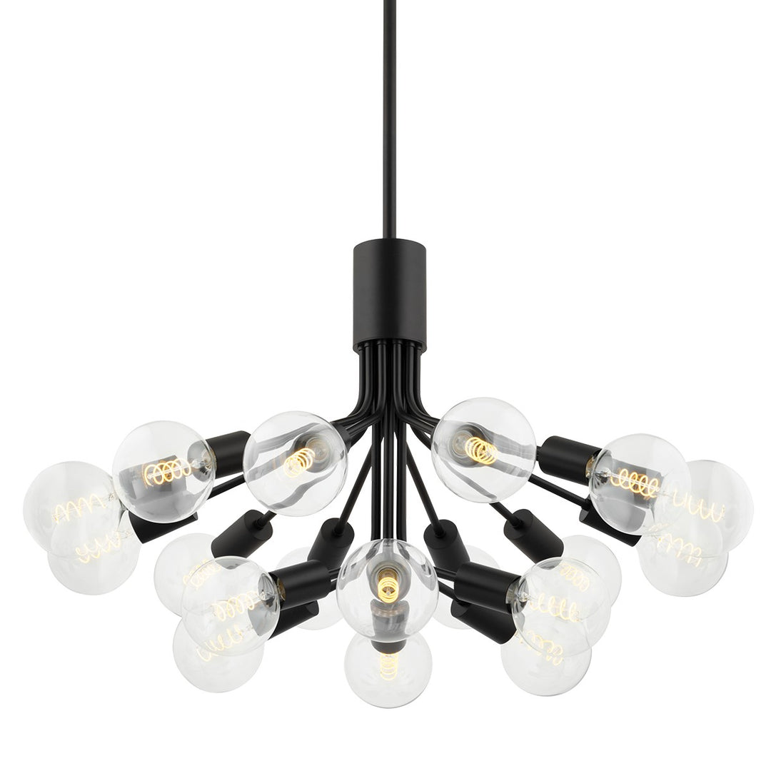 Mitzi Canada - H680818-SBK - 18 Light Chandelier - Drea - Soft Black