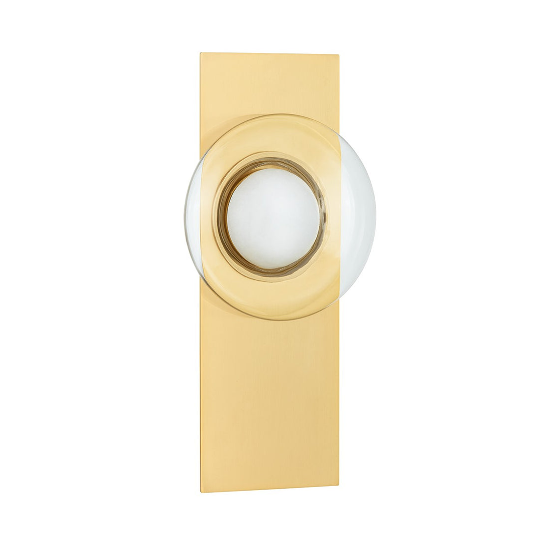 Hudson Valley Canada - 1816-AGB - LED Wall Sconce - Pound Ridge - Aged Brass