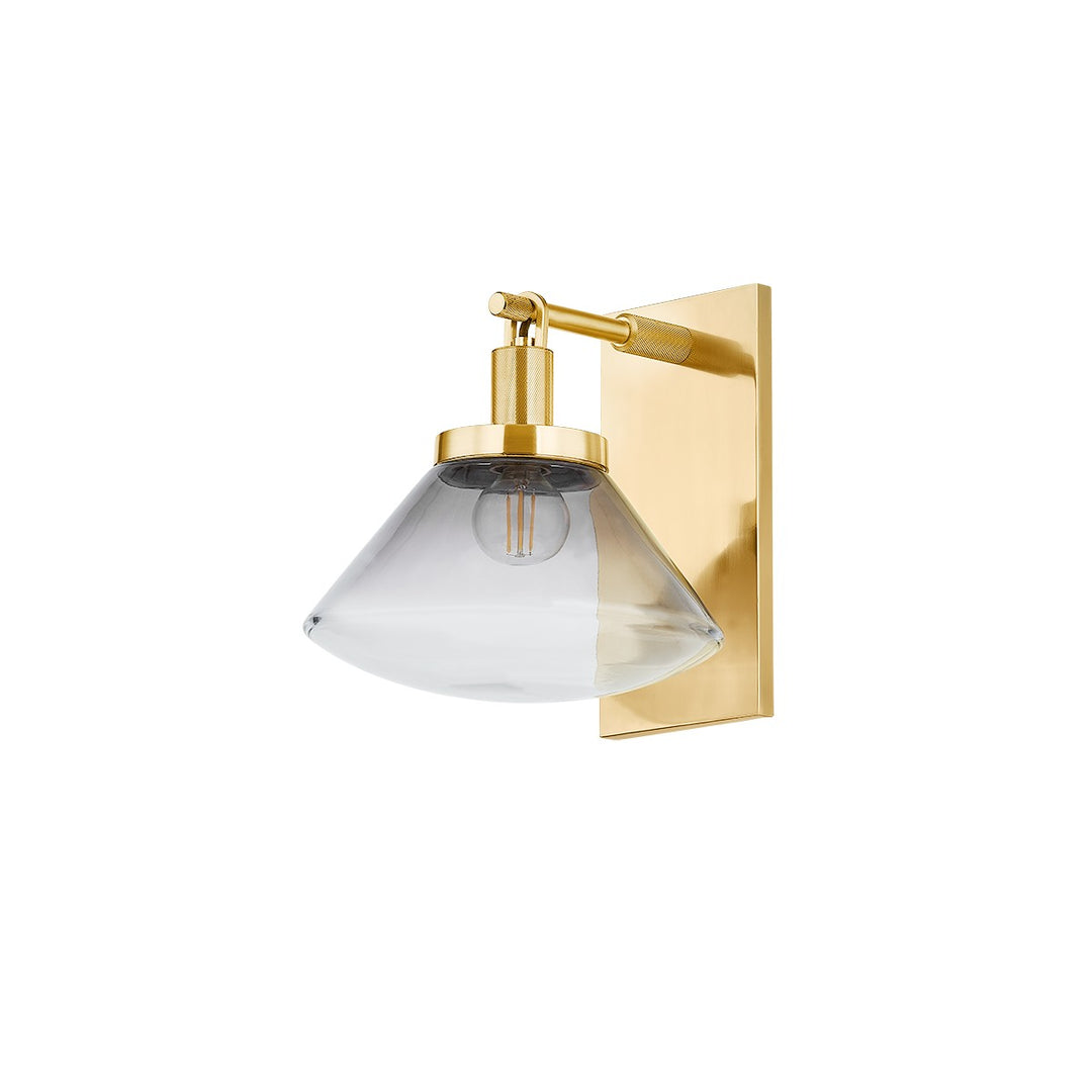 Hudson Valley Canada - 1931-AGB - One Light Wall Sconce - Mendon - Aged Brass