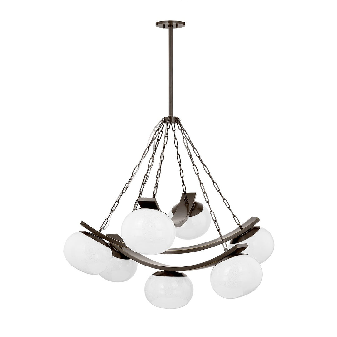 Hudson Valley Canada - 2107-DB - Seven Light Chandelier - Duxbury - Distressed Bronze