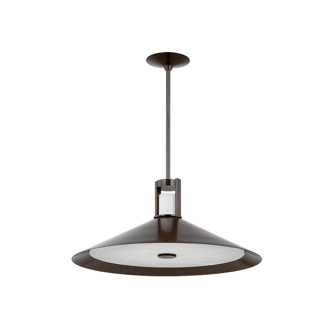 Clermont LED Pendant in Distressed Bronze - available from The Lighting Shoppe, trusted by Canadian homeowners