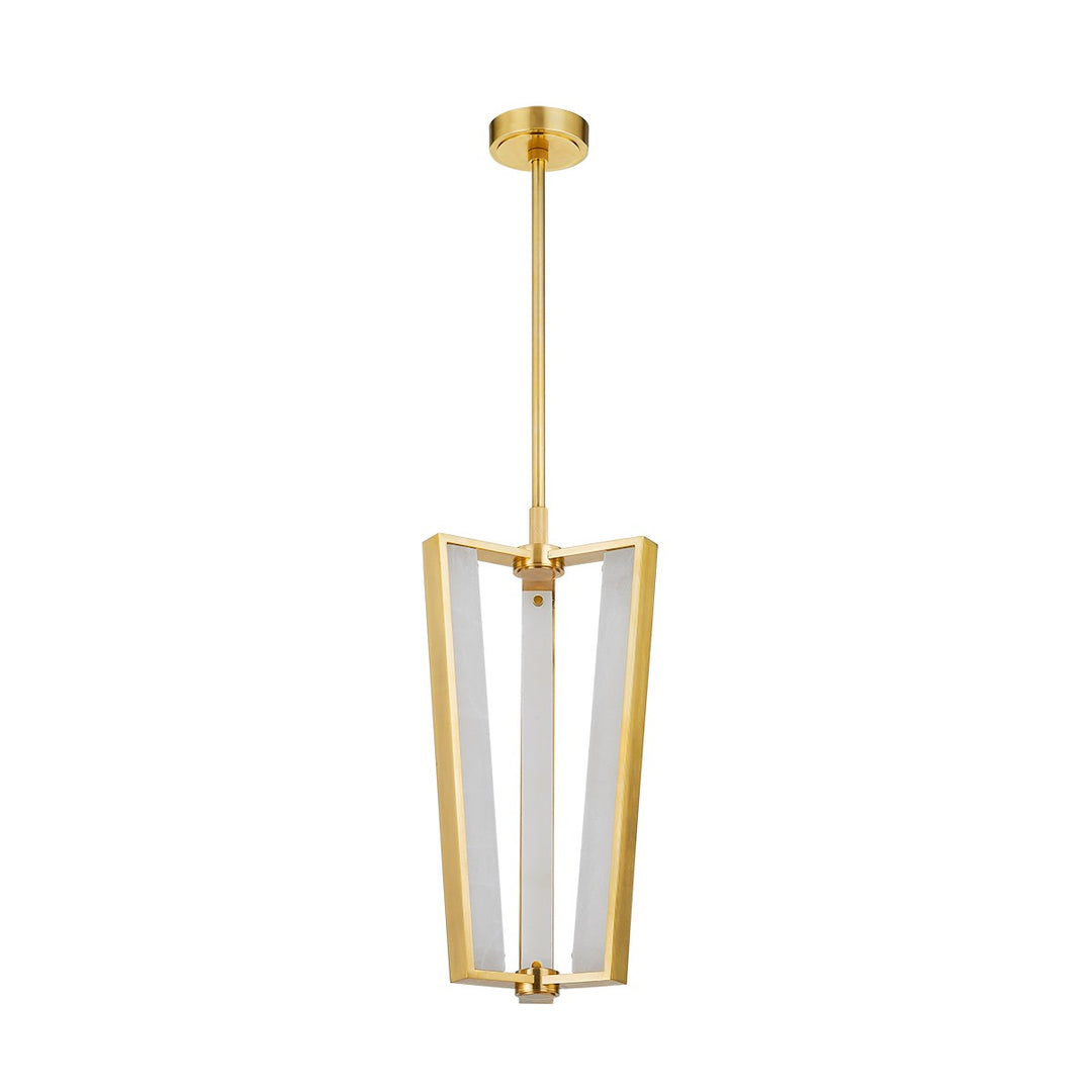 Hudson Valley Canada - 4053-AGB - LED Pendant - Edgemere - Aged Brass