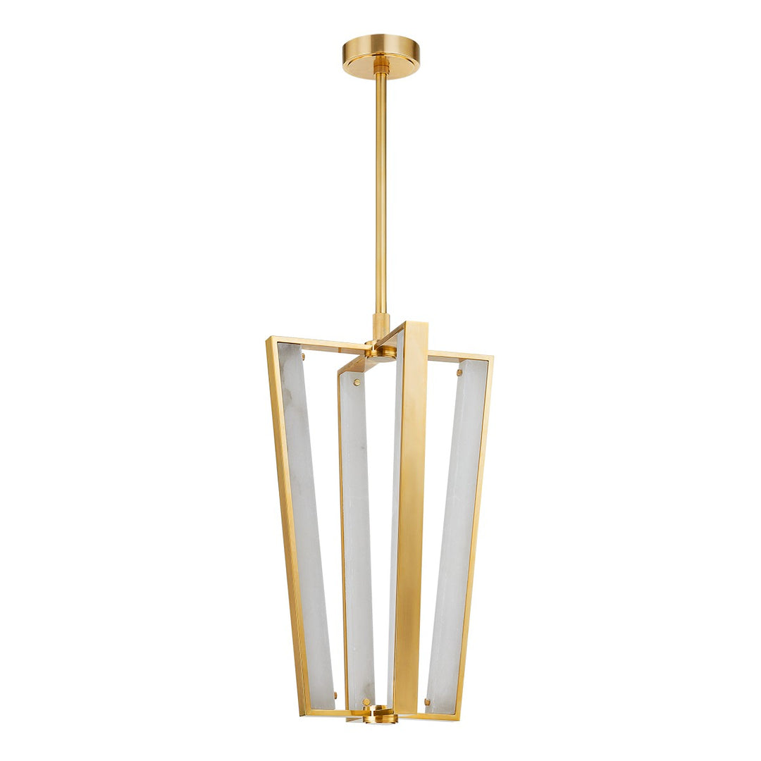 Hudson Valley Canada - 4054-AGB - LED Pendant - Edgemere - Aged Brass