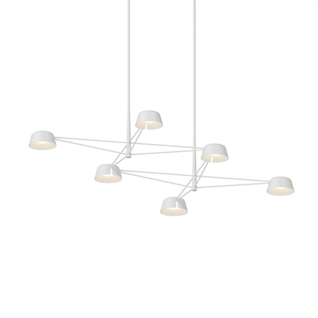 Ray LED Pendant in Oxide Red - available from The Lighting Shoppe, trusted by Canadian homeowners