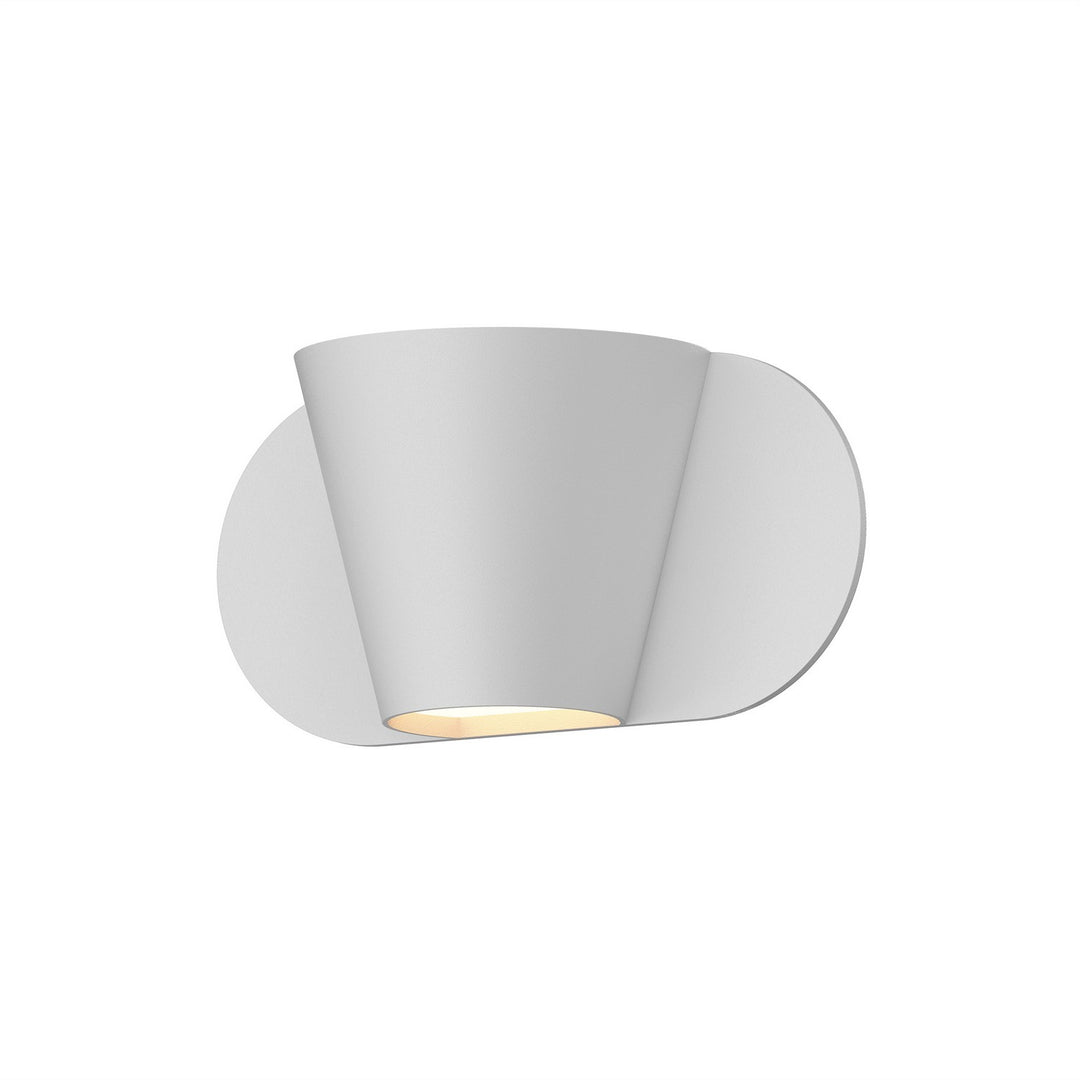 Kaliko LED Wall Sconce in Textured White - available from The Lighting Shoppe, trusted by Canadian homeowners