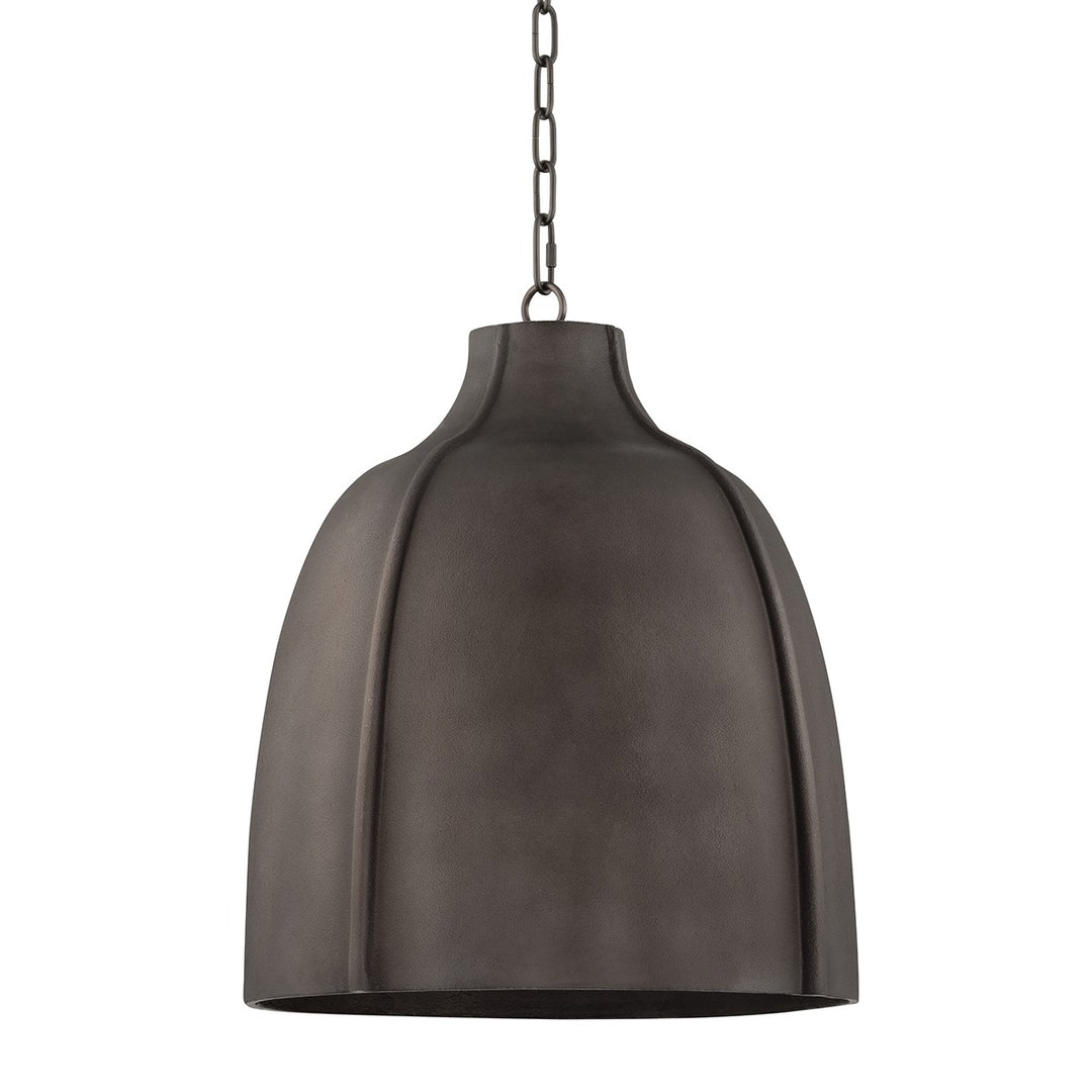 Troy Lighting Canada - F3720-BKG - One Light Pendant - Flint - Blackened Graphite