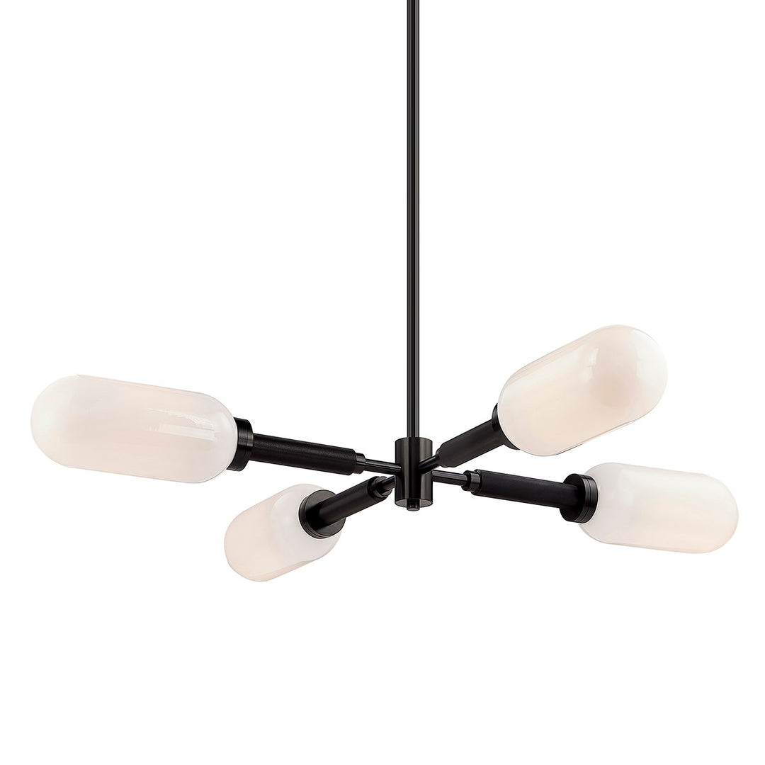 Troy Lighting Canada - F7355-AN - Four Light Chandelier - Annex - Anodized Black