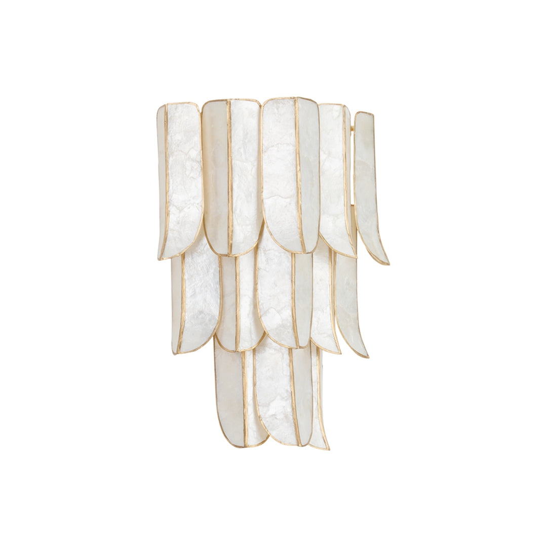 Corbett Lighting Canada - 365-03-VGL - Three Light Wall Sconce - Cartagena - Vintage Gold Leaf