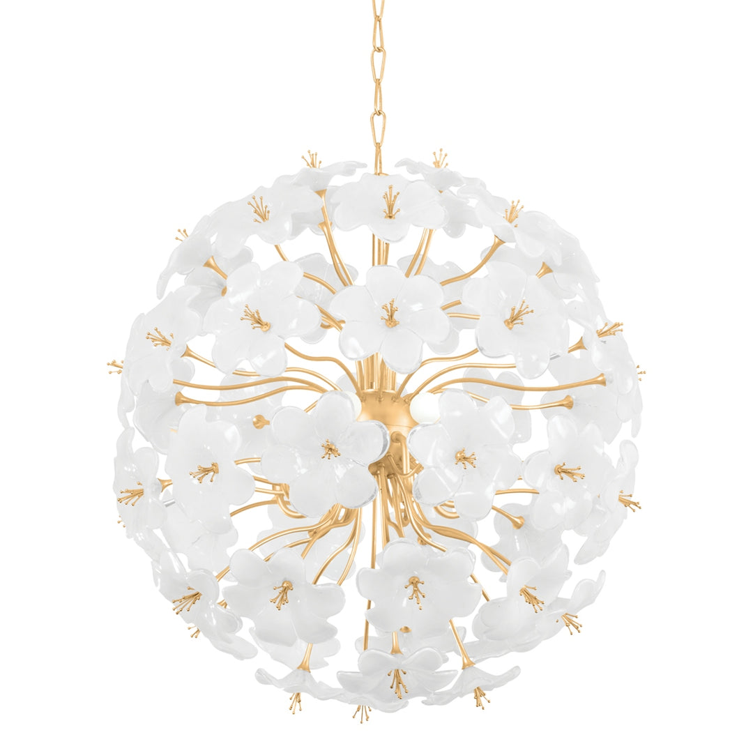 Corbett Lighting Canada - 367-33-GL - Eight Light Chandelier - Hygea - Gold Leaf