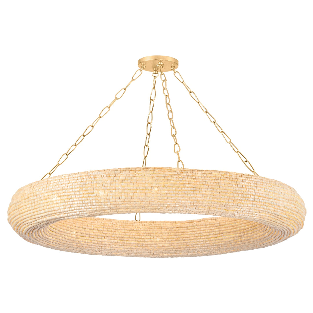 Corbett Lighting Canada - 384-50-VGL - 16 Light Chandelier - Lure - Vintage Gold Leaf