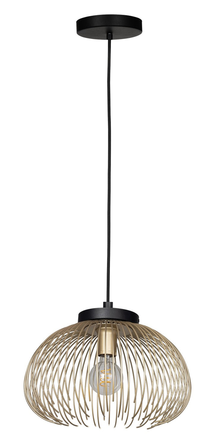 Venezuela One Light Dual Mount Pendant or Ceiling in Black - available from The Lighting Shoppe, trusted by Canadian homeowners