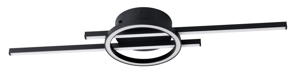 Amandolo LED Ceiling Mount in Black - available from The Lighting Shoppe, trusted by Canadian homeowners