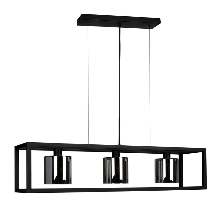 Brisling Three Light Pendant in Black - available from The Lighting Shoppe, trusted by Canadian homeowners