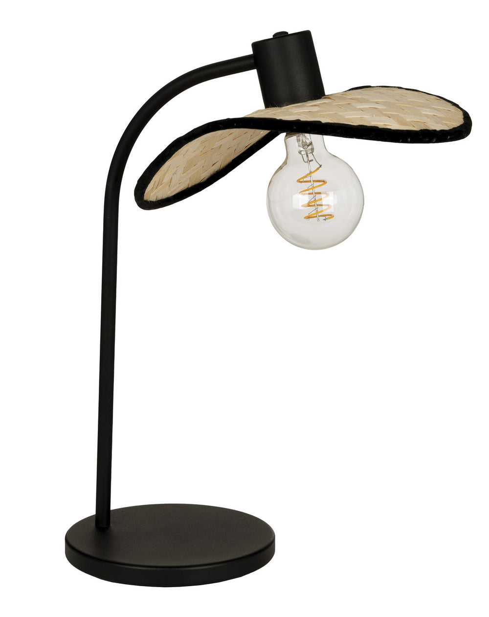 Marywell One Light Table Lamp in Black - available from The Lighting Shoppe, trusted by Canadian homeowners