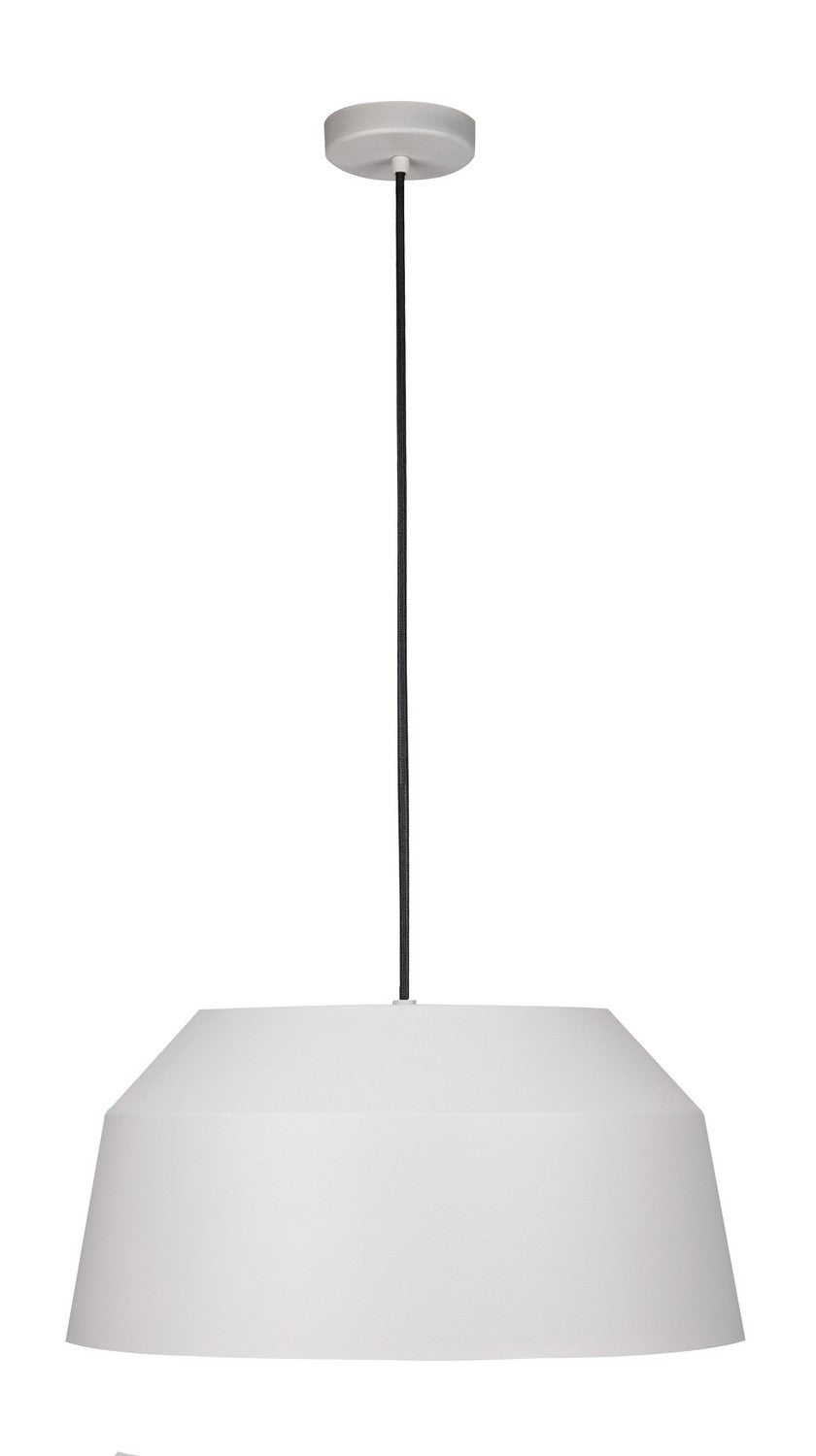 Contrisa One Light Pendant in Black - available from The Lighting Shoppe, trusted by Canadian homeowners
