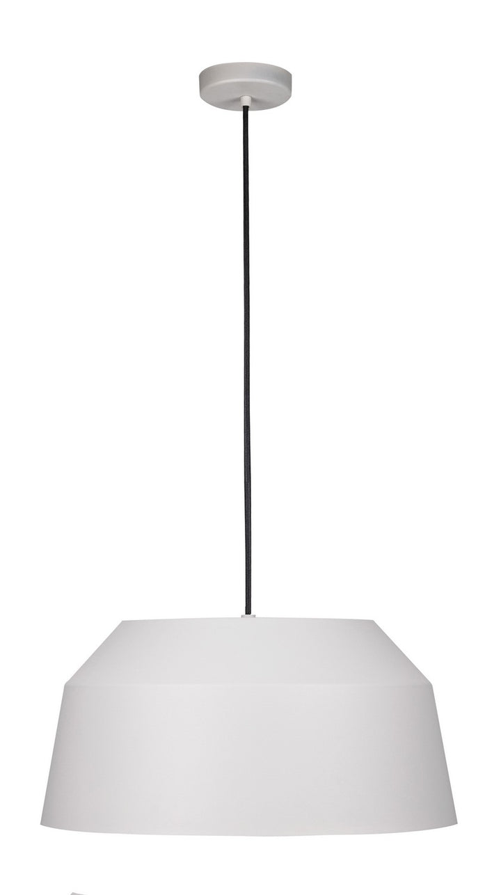Contrisa One Light Pendant in Black - available from The Lighting Shoppe, trusted by Canadian homeowners