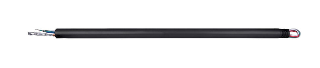 Downrod in Matte Black - available from The Lighting Shoppe, trusted by Canadian homeowners