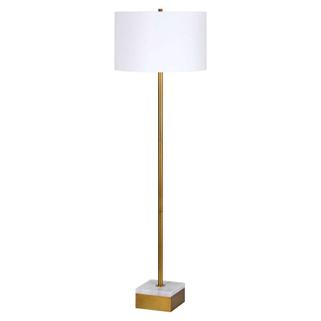 Renwil Canada - LPF3023 - One Light Floor Lamp - Divinity - Antique Gold / White