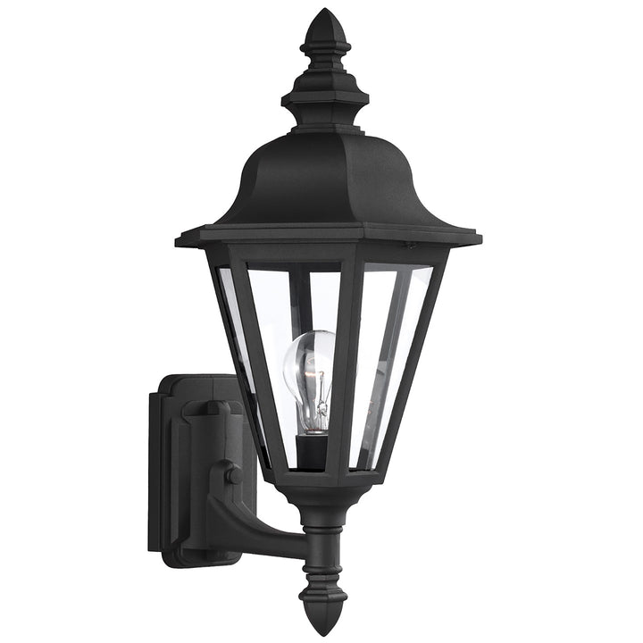 Generation Lighting Canada - 8824-12 - One Light Outdoor Wall Lantern - Brentwood - Black