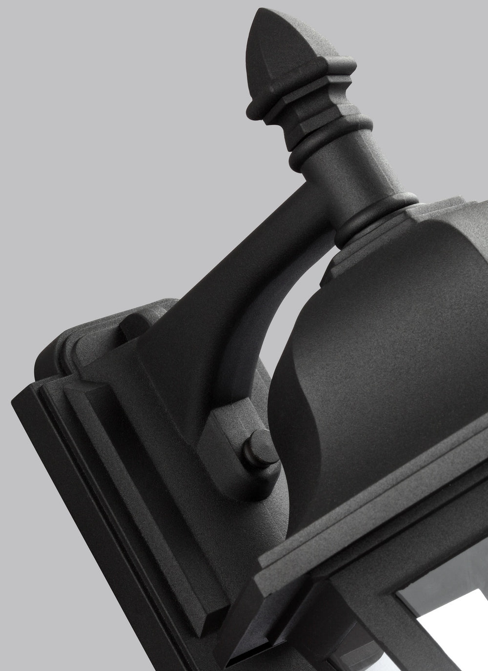 Generation Lighting Canada - 8825-12 - One Light Outdoor Wall Lantern - Brentwood - Black