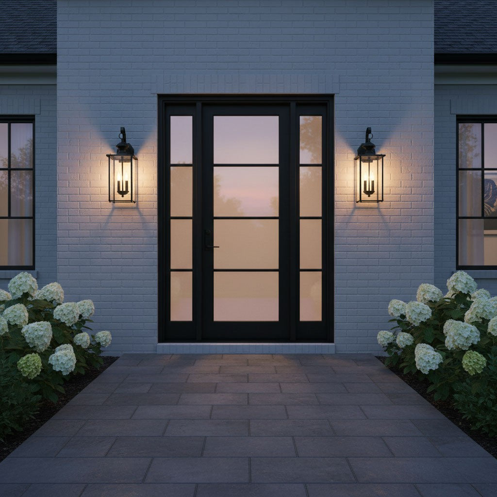 Generation Lighting Canada - 8468-12 - Two Light Outdoor Wall Lantern - Jamestowne - Black