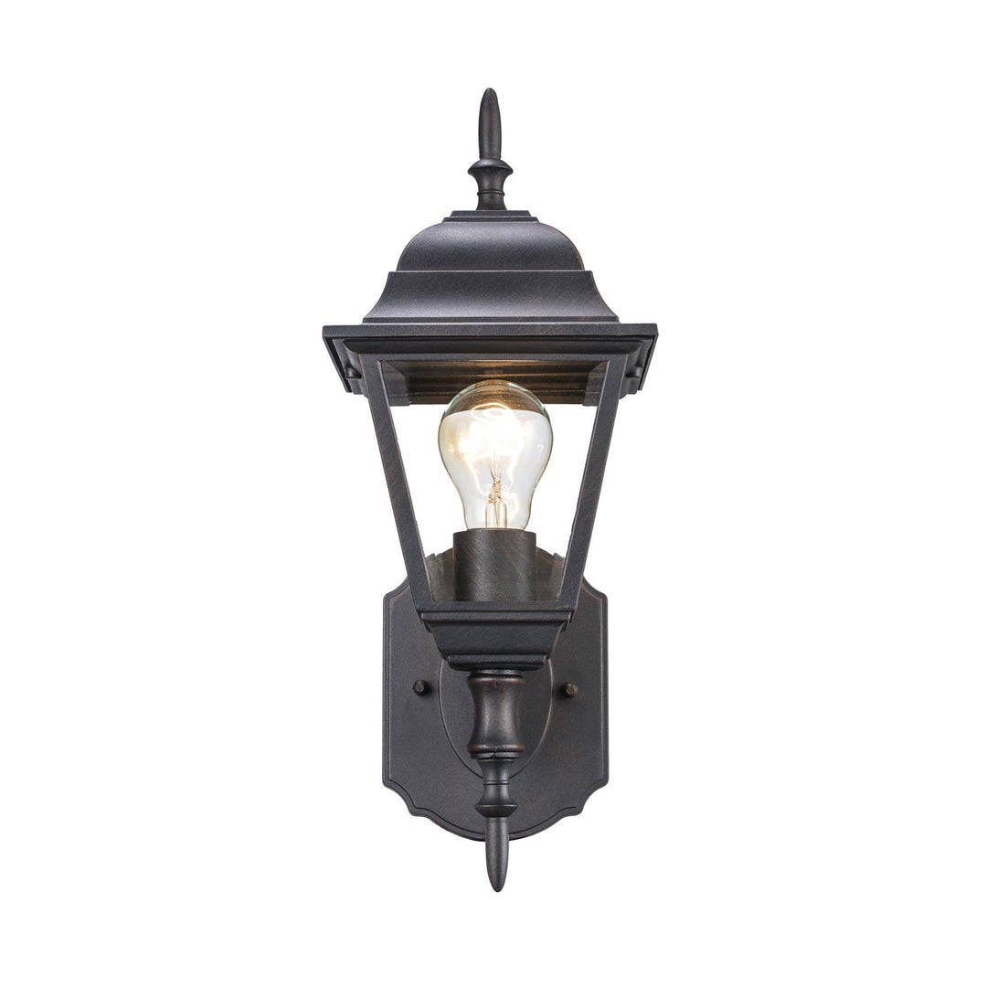 Argyle One Light Wall Lantern in Rust - available from The Lighting Shoppe, trusted by Canadian homeowners