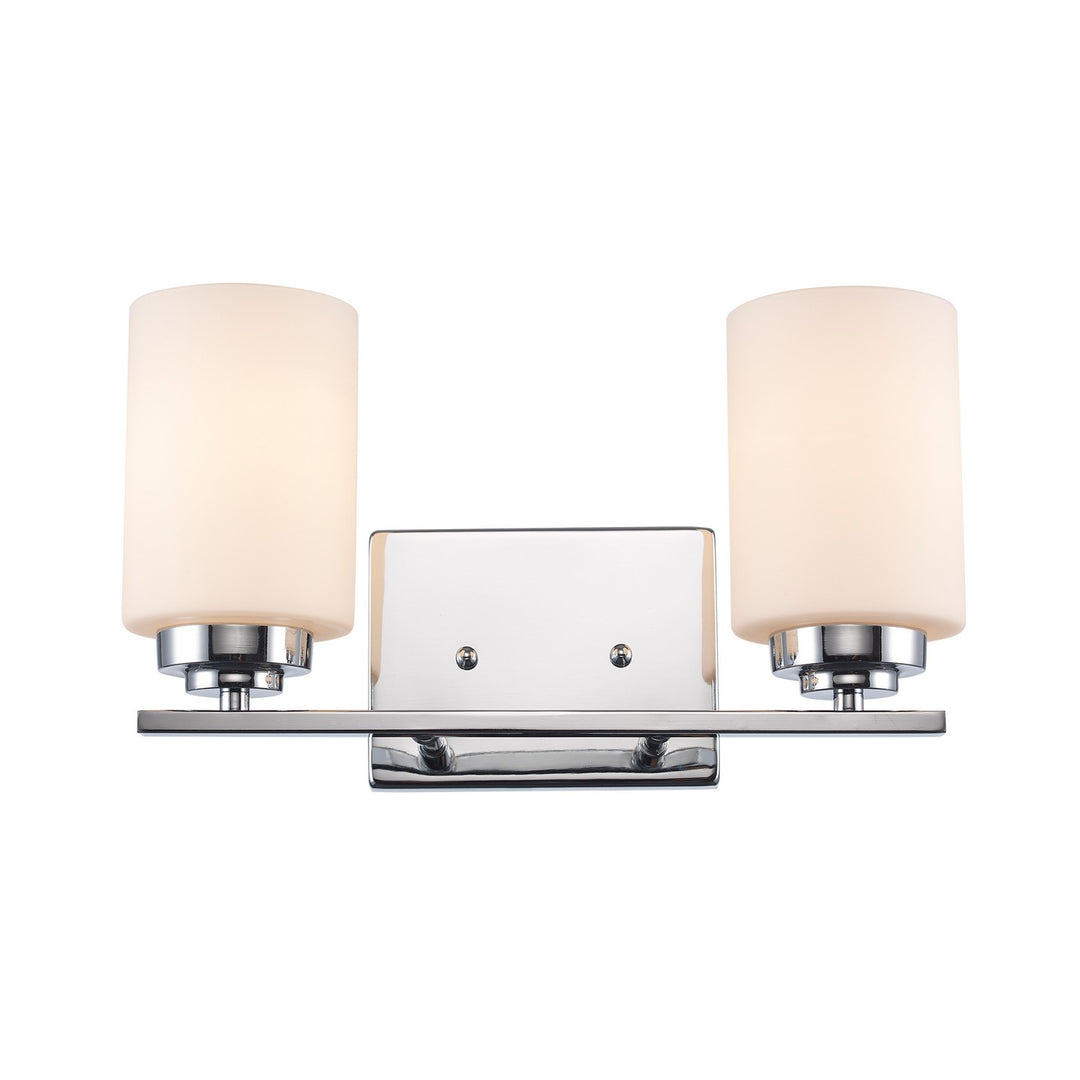 Two Light Bath Bar in Polished Chrome - available from The Lighting Shoppe, trusted by Canadian homeowners