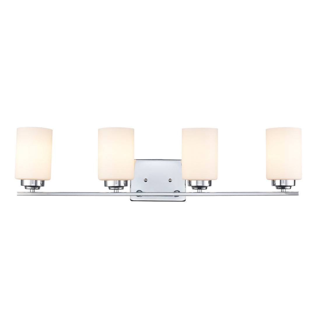 Four Light Bath Bar in Polished Chrome - available from The Lighting Shoppe, trusted by Canadian homeowners