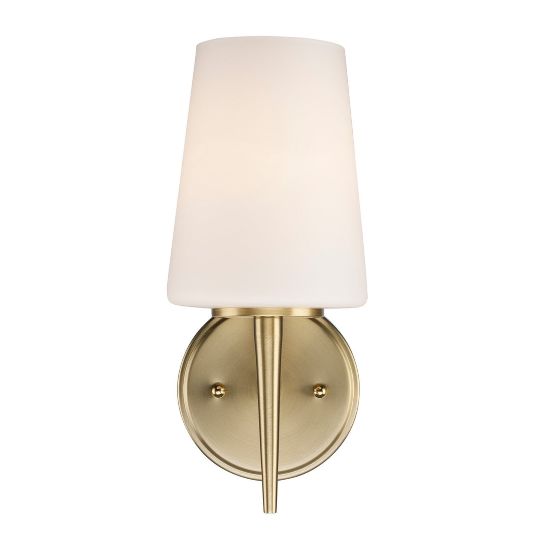 One Light Wall Sconce in Antique Gold - available from The Lighting Shoppe, trusted by Canadian homeowners
