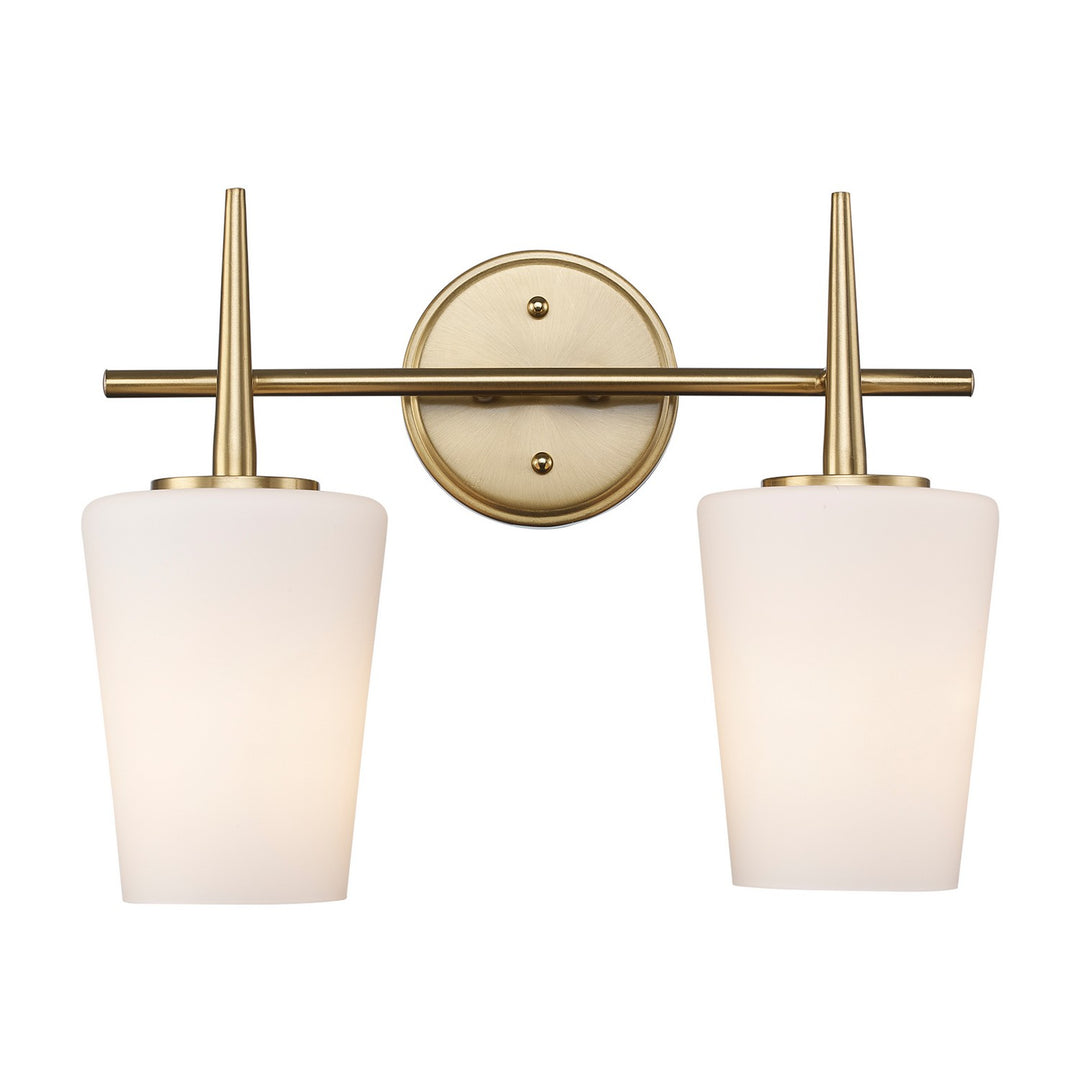 Two Light Wall Sconce in Antique Gold - available from The Lighting Shoppe, trusted by Canadian homeowners