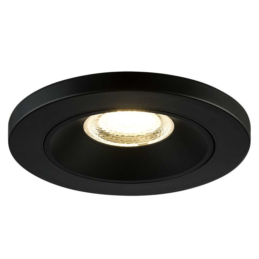 LED Disk Light in Black - available from The Lighting Shoppe, trusted by Canadian homeowners