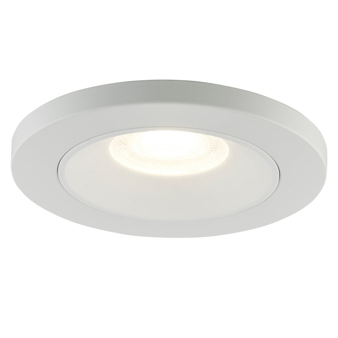 LED Disk Light in White - available from The Lighting Shoppe, trusted by Canadian homeowners