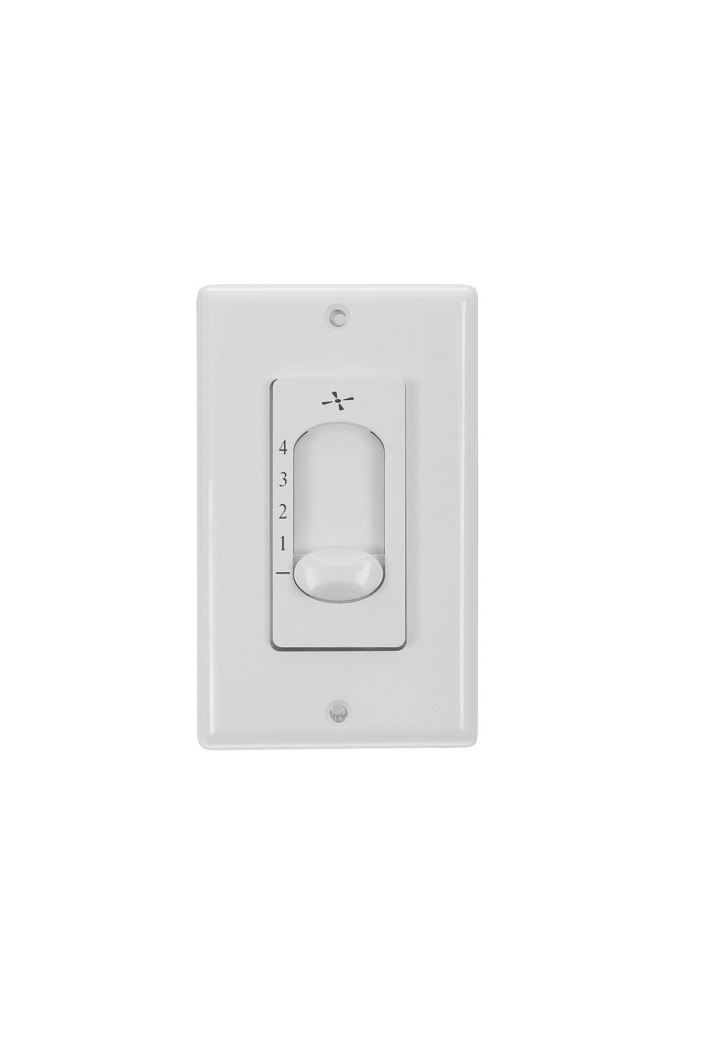 Fan Wall Control in White - available from The Lighting Shoppe, trusted by Canadian homeowners